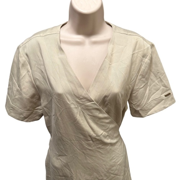 COZY EARTH Coastal Comfort Wrap Tie Tencel Boardwalk Breeze Beige girl Safari - Picture 15 of 15